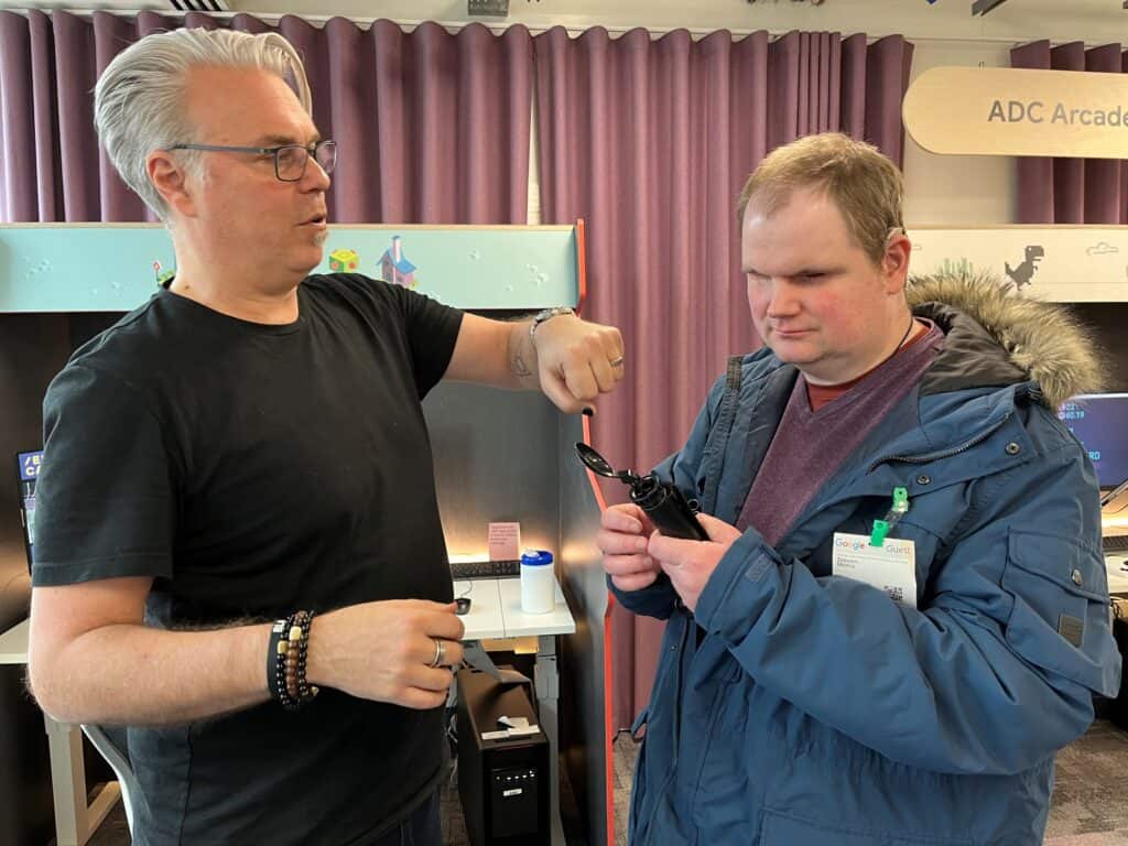 Christopher Patnoe, Head of Accessibility and Disability Inclusion at Google, speaks to Steven.