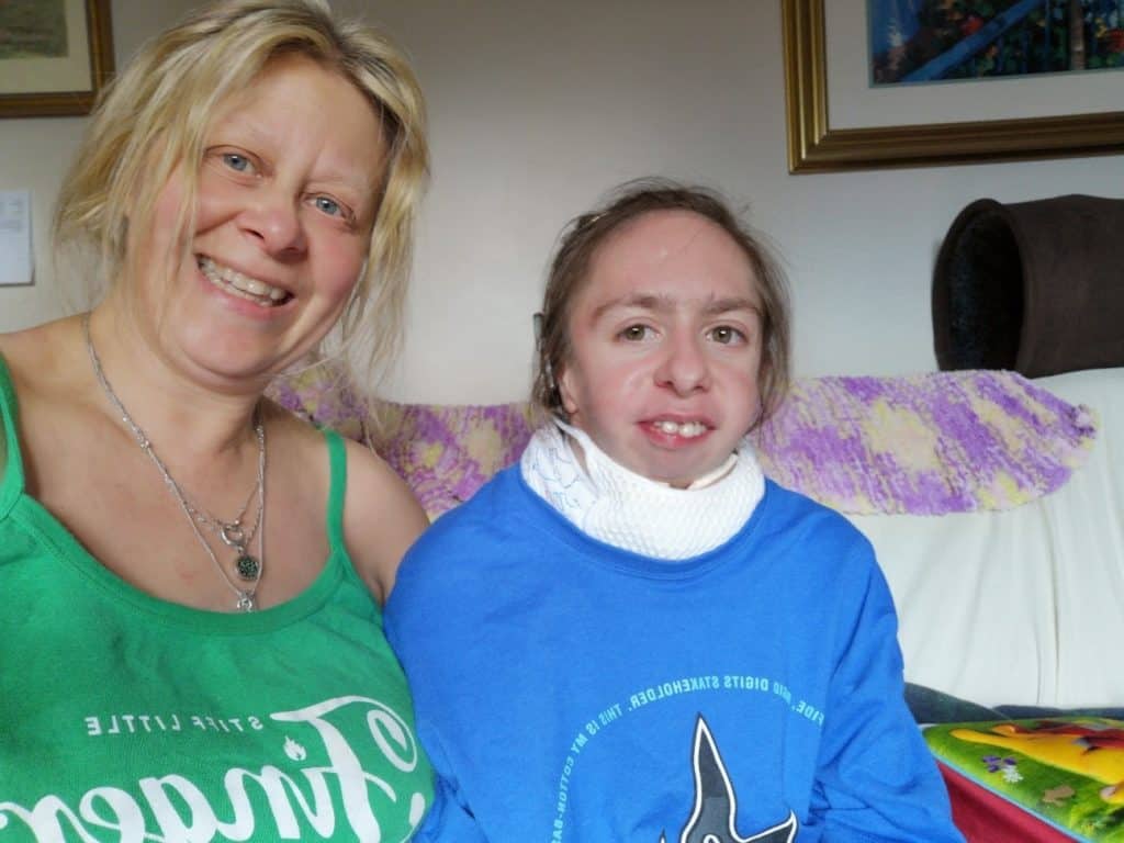 Nicola and Rebecca