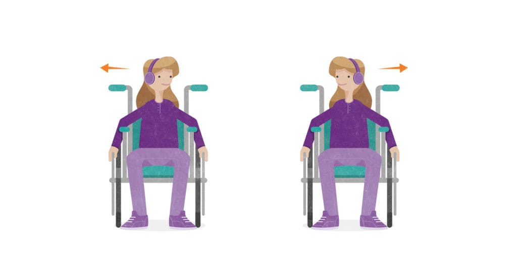 illustration of head swivels