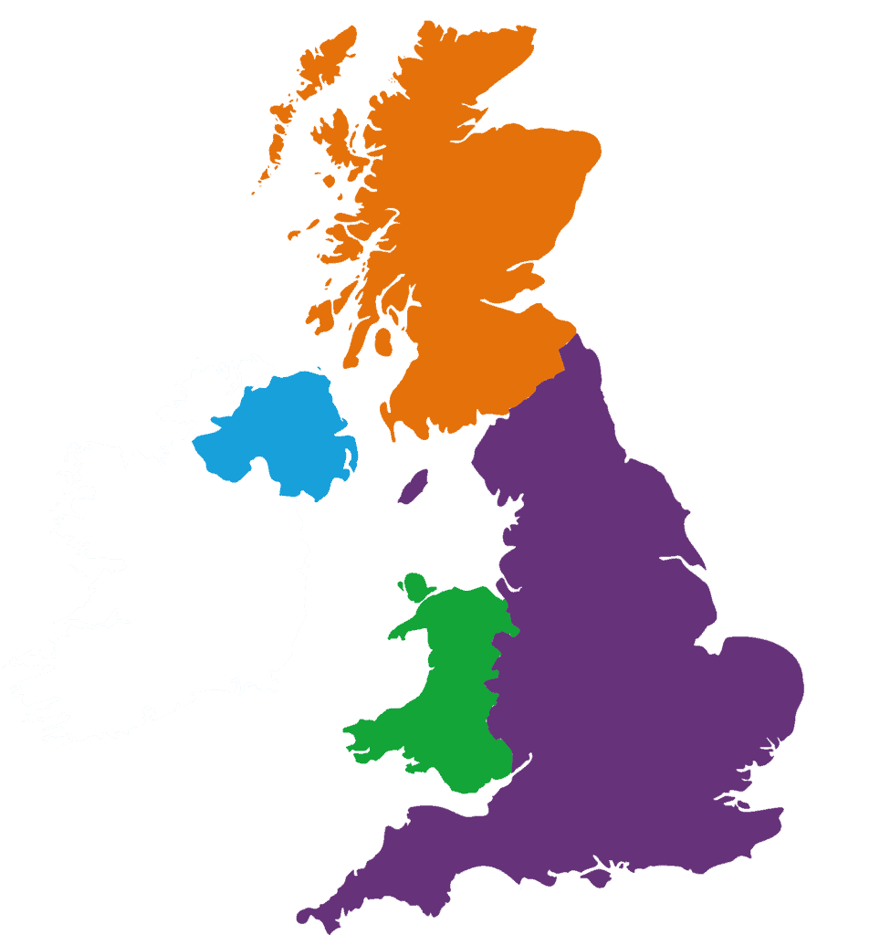 map of the uk